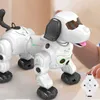 Uzaktan Kumanda Robot Köpek Kızılötesi İzleme Sprey Kablosuz Elektrikli Akıllı RC Köpek Basın