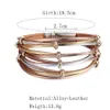 Buckle Stack Armband Set Weave Multilayer Armband Women Armband Armband Bangle Cuff Fashion Jewelry Will and Sandy