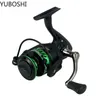 2022 Aluminium Spool Fiske Reels Växellåda 5.2: 1 / 4,7: 1 Folding Rocker Spinning Reel de Pesca