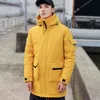 -20 degrés hiver veste hommes 2021 blanc canard vers le bas Parkas hommes épais chaud neige Parkas pardessus coupe-vent à capuche manteau Hombre G1115