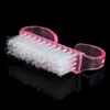 80 PCS 6.5*3.5 cm Rose Nail Art Brosse À Poussière Outils Propre Manucure Pédicure Outil