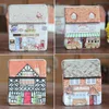 10pcs Metal Box Empty Tin Storage plate Dream House Container Small Organizer Kids Gift free items 211102