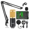 الميكروفونات Micr￳fono bm 800 E1، Kit de Tarjeta de sonido، Interaz Audio، karaoke، BM800، condensador para PC، tel￩fono، ordenador، grabacin