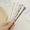 Mulher vintage cabeleireiro estilo chinês estilo de resina hairpins mármore leopardo imprimir acessórios para cabelo para jóias de cabelo menina