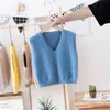 Lawadka, chaleco de otoño e invierno para niños y niñas, ropa cálida para niños, suéter de punto suave, chaleco sólido para niñas, prendas de vestir exteriores 211203