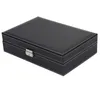 PU Leather Watch Jewelry Box High-end Organizer Storage Box Case For Watch Jewelry Ornament Casket Container Boxes Portable 667 K2