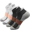 Mens de tornozelo Mens Low Cut Heel Torneira Aço Suporte Almofada Algodão Correndo Ciclismo Sneakers Socks Mulheres Mulheres Y1222