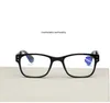 Leesbril Blauw Lichtblokkering, Anti UV Glare Eyestrain, opvouwbare computerveerscharniers voor vrouwen Man 1.0-4.0 Kracht