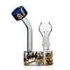 New Bong Glass Smoke Hookahs Thick Glass Water Bongs comb Perc Percolator Cute Heady Dab Rigs Water Pipes With 14mm Bowl