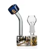 Rick Glass Juice Box Bong Beaker Oil Rigs Hookahs Heady Glass Dab Rigs Fumée Conduites d'eau avec joint de 14 mm