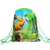 Cartoon Dinosaur Party Tassen voor Kids Verjaardag Drawstring Rugzak Niet-geweven Stof Kinderschool Tas Organizer Pouch