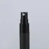 スプレーポンプペンスプレーボトルミニ香水バイアルが付いている2ml 3ml 4ml 5mlの黒いプラスチック香水のサンプルボトル