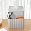 Vävnadsboxar Servetter Nordic Simple Desktop Papper Box Creative Living Room Wipes Container Kaffebordsservetthållare