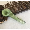 New Arrival Jade Smoking Pipe Gloss Stone Pipe Smoking Tobacco Pipes Cigarette Holder Filter Smoke Tar Honourable Gift C03103538187