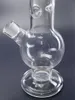 Vetro Acqua Bong Narghilè Olio Dab Rigs Tubo da fumo Tipo dritto Accessori per tabacco