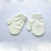 Детские перчатки вязание теплые перчатки детские мальчики девушки варежки унисекс перчатки цвета