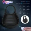 Vibrant Penis Massager Ring Sex Toys pour hommes Scrotum Bind Male Chastity C2536