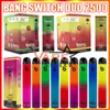 Vape Pen Descartável E Cigarette Bang XXL Switch Duo Bangs Pro Max 2 IN 1 Flow XXtra 2000 2500 Puffs Big Vapor Kit VS Cali Plus
