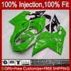 Injection Bodys For DUCATI 1198R 848 1098 1198 S R 2007 2008 2009 2010 2011 2012 18No.60 Bodywork Green black 848S 1098S 1198S 848R 1098R 07 08 09 10 11 12 OEM Fairing Kit