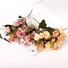 Fleurs décoratives couronnes 1 paquet fleur artificiel petit cloousse carnations de mariage bouquet de mariée maison décor pographie décoration handmad