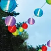 Wodoodporna 10/20/30 PC Lantern Ball Solar String Light Globe Balls Boże Narodzenie Party Wróżki Sznurki Światła Outdoor Patio Garden Garland