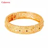 14mm Bola de Cobre Etiópia BraceletsBangles Braceletes Indianos Dubai Bangles para Mulheres Árabe Bangles Bridal Jóias Q0719