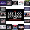 جديد!!! Go Brandon Banner Flag 90 * 150CM في الهواء الطلق في الأماكن المغلقة حديقة صغيرة حديقة واحدة مخيط البوليستر WHT0228