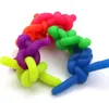Fidget Abreact Declession Rope Rope Toy Glue Glue Ropes Tpr Hyperflex Stretchy String Neon Slings Rescriever Tools DB522