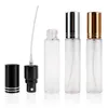 100pcslot 10 ml Portable Mini Refillable Parfymflaska tom metall spray flaskflaskflaskor atomizer container prov gåva1227924