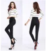 Fashion Women Denim Pants Elastic High Waist Skinny Stretch Jean Female Spring/Autumn Jeans Feet Pantalones Mujer Plus Size 210708