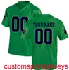 Mulheres de homens costuradas Juventude Notre Dame # 13 Lawrence Keys III Jersey NAVY NCAA Personalizado Qualquer nome Número XS-5XL 6XL