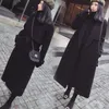 Kuezle Parkas Spring Woolen Coat Women Long Woolen Coat Female Winter Winter Wear Long For Women SMLXLXXL T190903