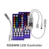 2021 LED-Controller DC12V 40-Tasten-IR-Fernbedienung/Bluetooth-Steuerung für RGBW- oder RGBWW-LED-Streifenlichter