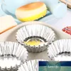 Moule à tarte aux œufs antiadhésif en forme de fleur, réutilisable, Cupcake et Muffin, tasse de cuisson, poêles à tartelettes, 10 pièces