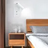 Inomhus LED -vägglampor DC5V USB -laddning LED -väggar Lätt sovrum modern vägglampa trappstudie vardagsrum sconce