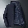 Chaquetas para hombres Chaqueta de lana de invierno Hombres Cálido Rompevientos grueso de alta calidad Stand-up Colla Coat Moda Casual Parkas Abrigos Plus Tamaño M-8XL