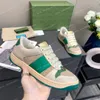 Comfort Mens Womens Kürk Deri Rahat Ayakkabılar Sneaker Lady Nakış Klasik Eğitmenler Kırmızı Mavi Şerit Sevgilisi Sneakers