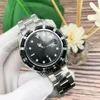 Mode herenhorloge Hoge kwaliteit roestvrijstalen saffier waterdicht lichtgevend klassiek stijl horloge merk quartz automatisch horloge 42mm