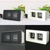 Horloges de Table de bureau rétro horloge à bascule automatique engrenage interne à Quartz petite échelle cadeau de noël