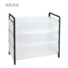 Multi-layer steel pipe assembly dustproof shoe cabinet simple storage rack household dormitory 210922