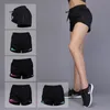 Kvinnor Running Shorts Running Tights Short Women's Gym Cool Woman Sports Short Fitness Ladies Running Shorts Sportwear T200412