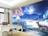 Bellissime nuvole personalizzate 3D murale sfondi gratuiti per soggiorno camera da letto sullo sfondo della TV