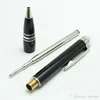 Wholesale High Quality Resin/Matel Ballpoint Pen Office Student Black Ink 0.7MM Nib Pens