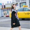 Fashion-Teens Girls Fashion Cartoon Pattern Print Dress For Children Kids Long-sleeve Clothes