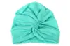 Bebek Şapka Bunny Kulak Kapaklar Türban Çapraz Düğüm Başkanı Sarar Hindistan Yay Şapkalar 9 Renkler Çocuk Çocuk Kış Bahar Beanie KBH64