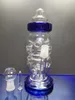 新しいBabybottle Bong Oil Rigs Water Pipe Recycle Recycle Recycle Recycle with Hollow Out Design 14.4mmの関節厚いガラスオイルバーナーセストショップ