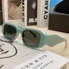 Designer Sunglasses SPR7 WS WS Dames Mode Klassieke Mens Zonnebril Zwart Vierkante Rechthoek Dikt Frame Anti UV400 Oogbescherming Partij vakantie Glazen met Case