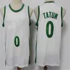 ケンバ8ウォーカーメンズジャージーJayson 0 Tatum Jaylen 7 Brown Jerseys 20