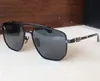 Markendesigner-Sonnenbrille für Männer und Frauen, Unisex, großer Titanrahmen, Brillenschirme, männliche Sonnenbrille, Retro-Polygon-Punk, coole Sonnenbrille mit Originalverpackung