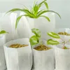 Sacos de berçário de sementes biodegradáveis ​​100 pçs / lote berçário vasos de flores de vegetais transplante de vegetais potenciômetros de jardim plantando planta de berçário 196 s2